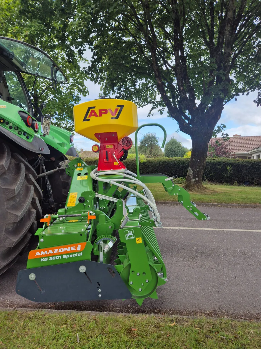 New Amazone Power Harrow with Apv seeder - Image 3