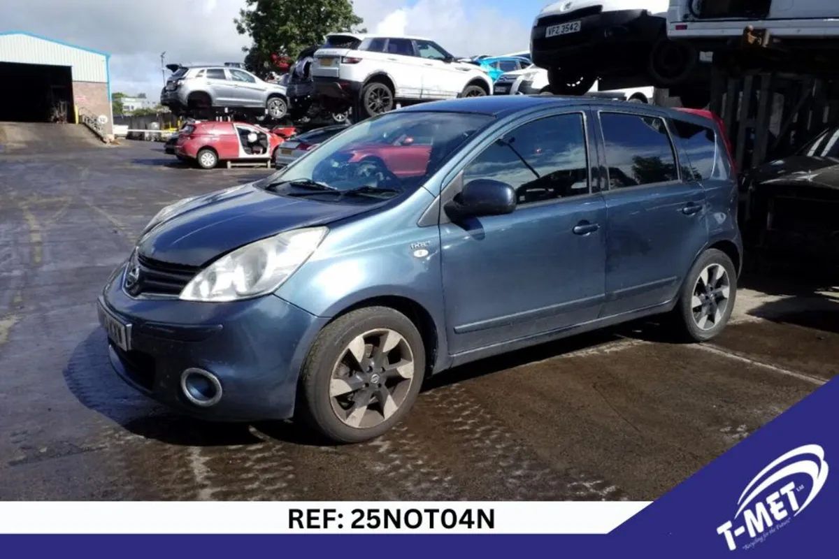 2013 NISSAN NOTE BREAKING FOR PARTS - Image 2