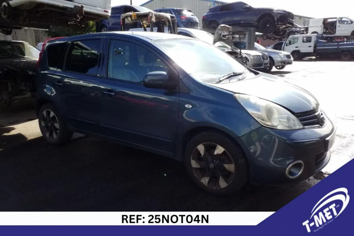 2013 NISSAN NOTE BREAKING FOR PARTS - Image 4