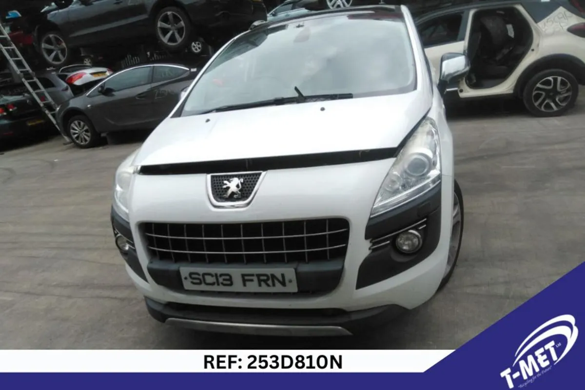 2013 PEUGEOT 3008 BREAKING FOR PARTS - Image 2