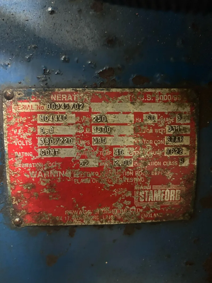 250kva Generator - Image 3