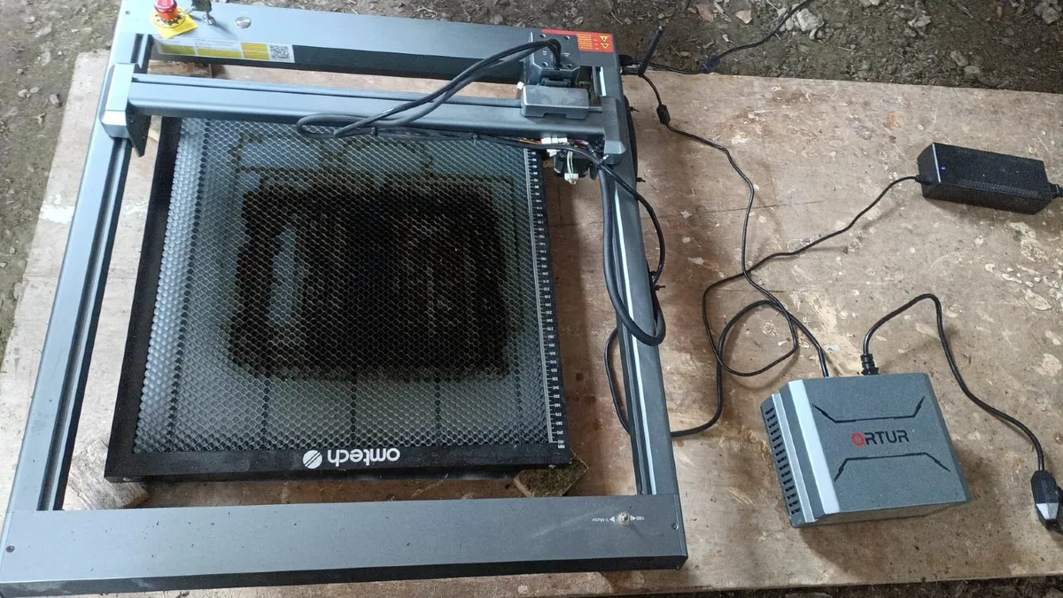 Ortur LM3 20W with air assist + Lightburn software - Image 1