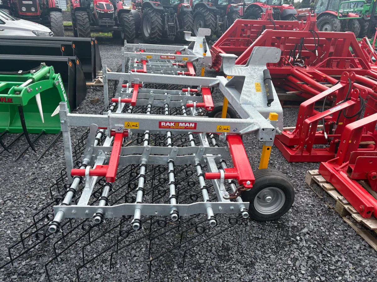 New Rakeman 3000 Grass Harrows - Image 2