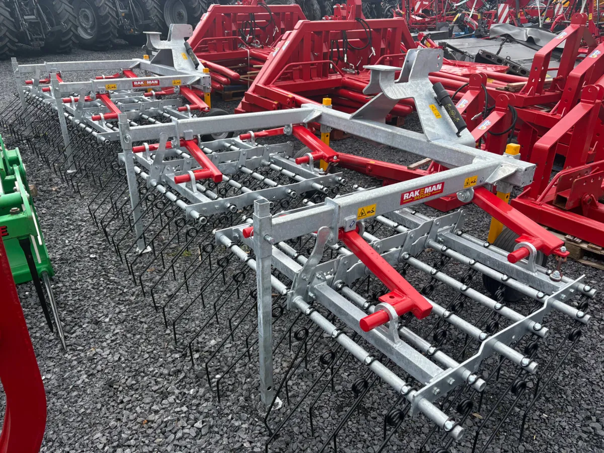 New Rakeman 3000 Grass Harrows - Image 1