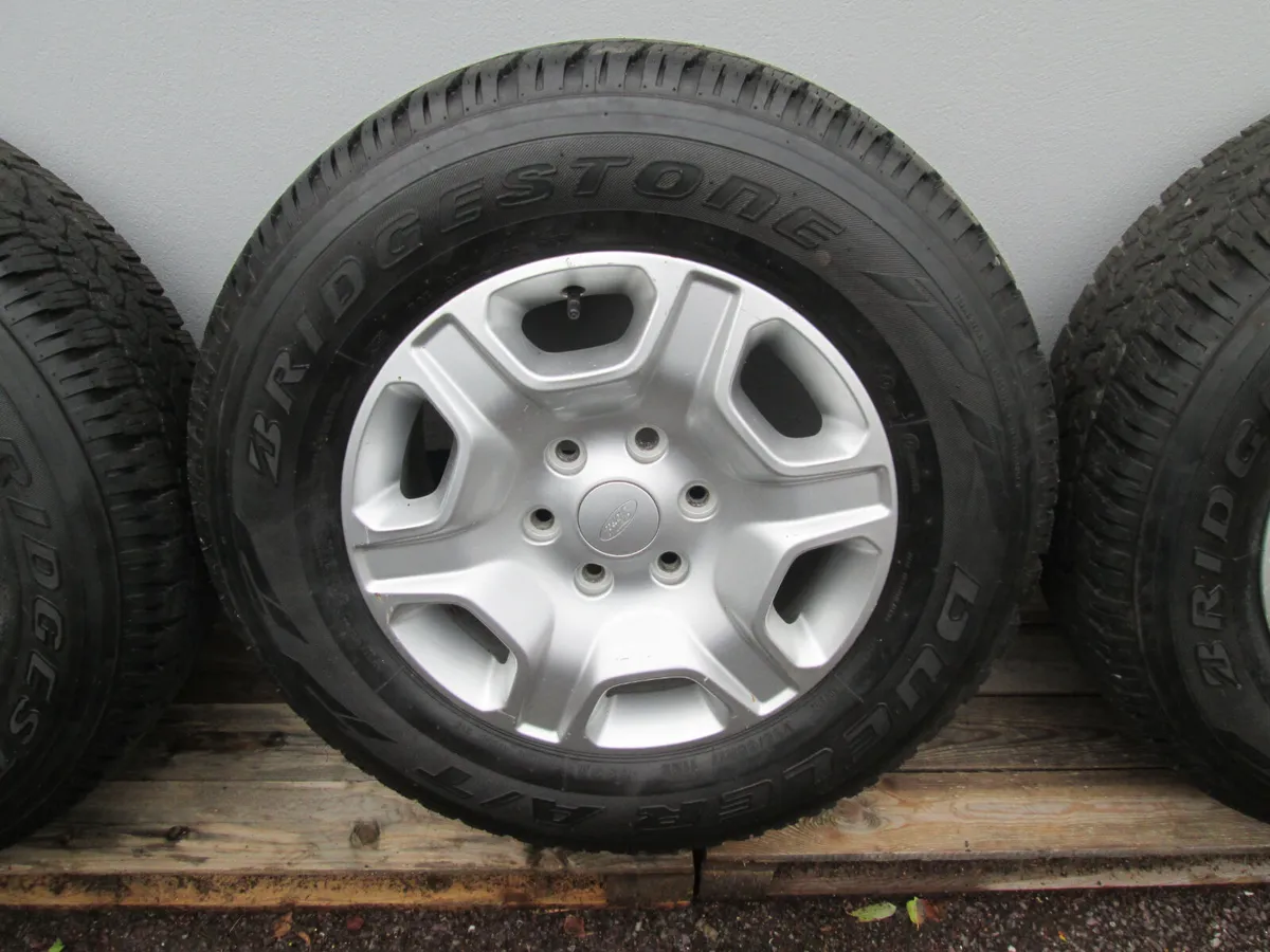 Ford Ranger Alloys And 265/65/17 Bridgestone Tyres - Image 4