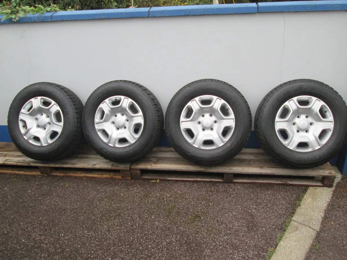 Ford Ranger Alloys And 265/65/17 Bridgestone Tyres - Image 1