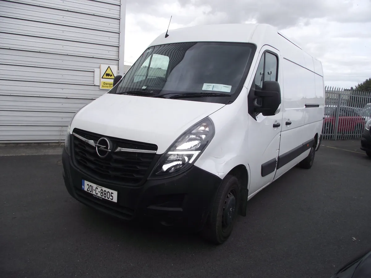 Opel Movano LWB H/Roof 2020 - Image 3