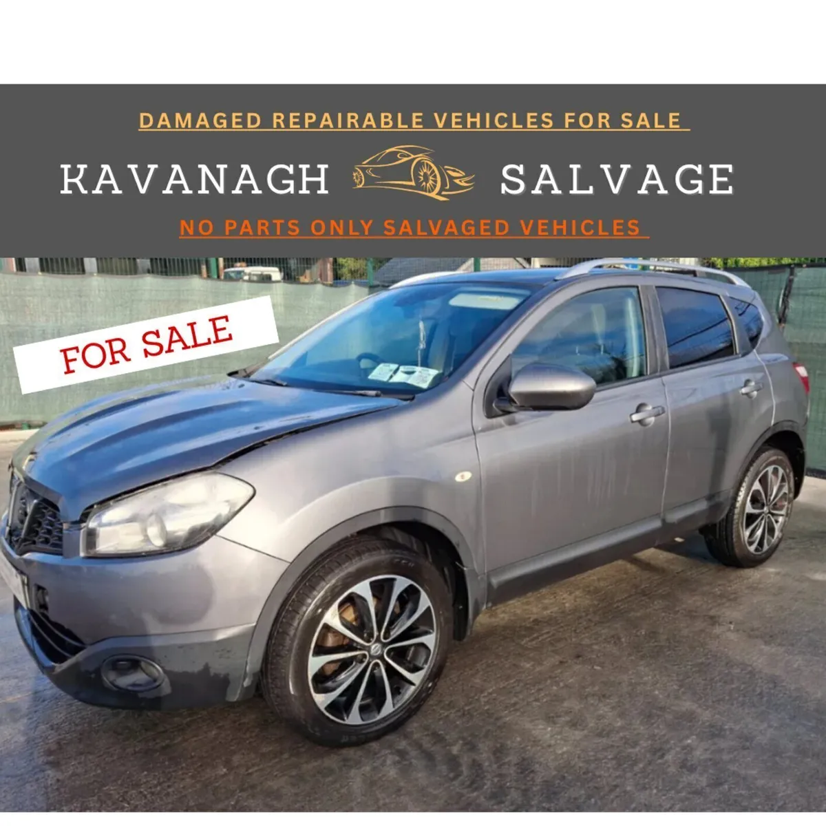 *2014 Nissan Qashqai Light damage!! - Image 1