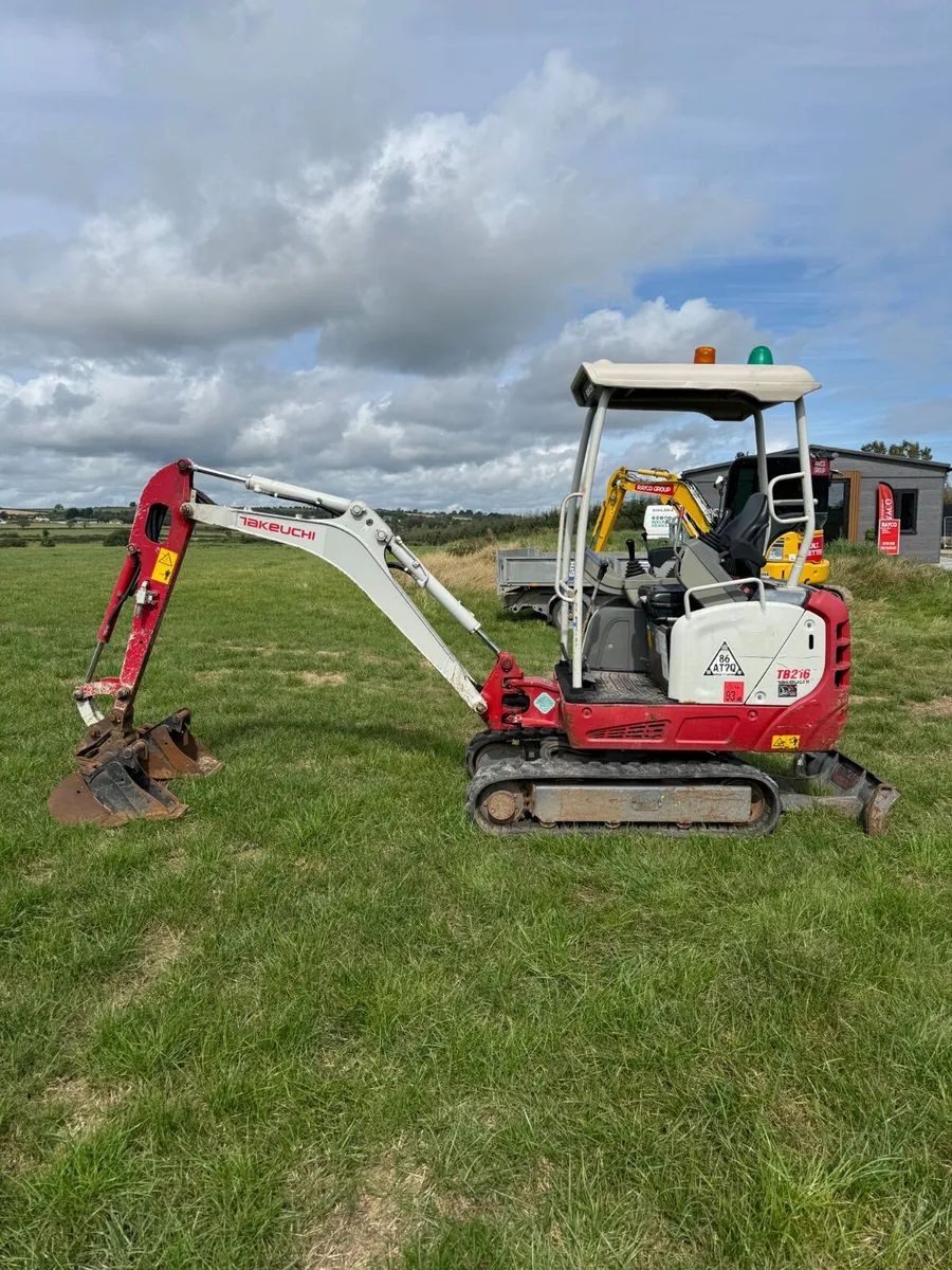 2019 Takeuchi TB216 - Image 1