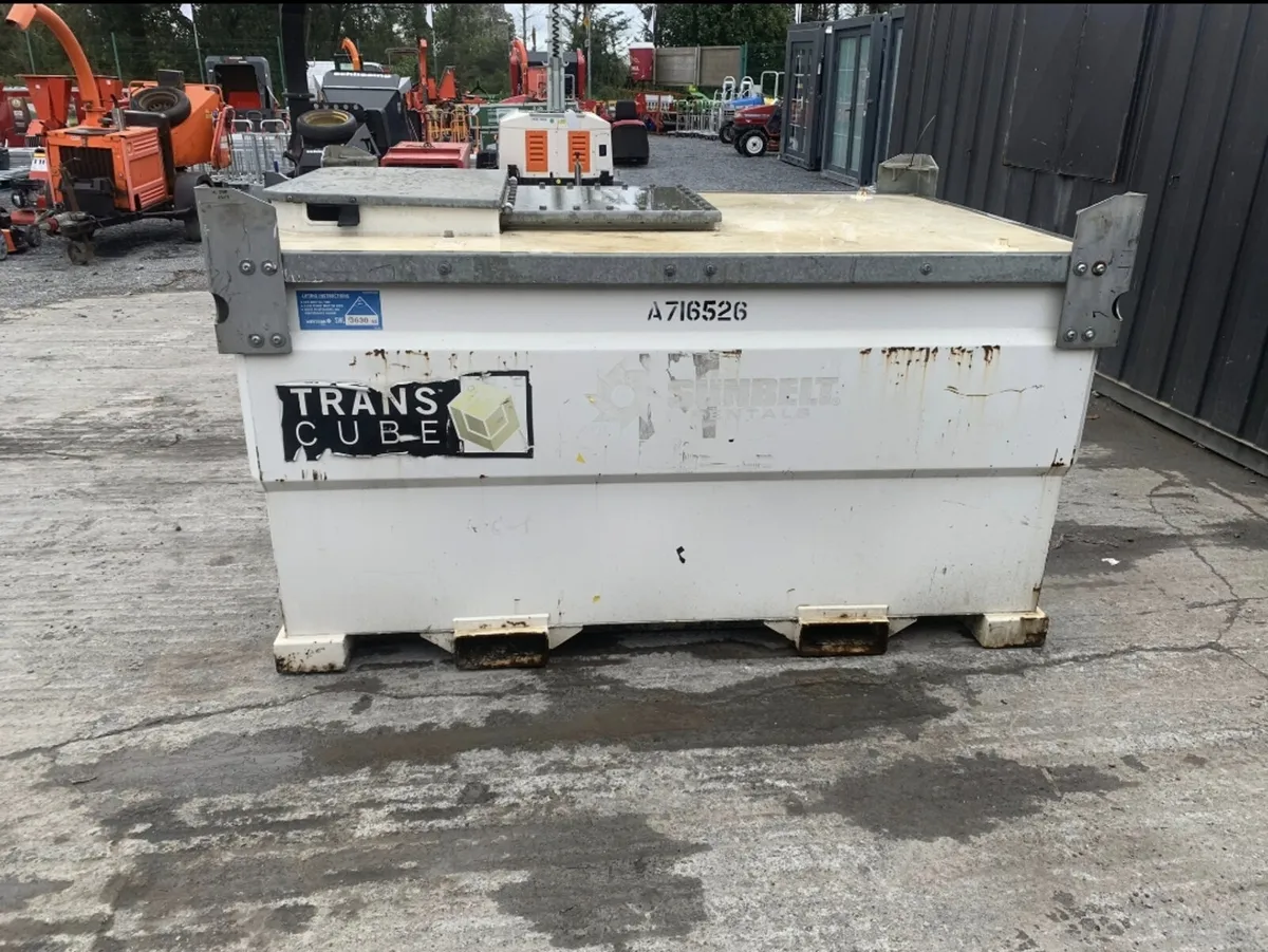 Western  2900 Litre Static Bunded Fuel Bowser - Image 1