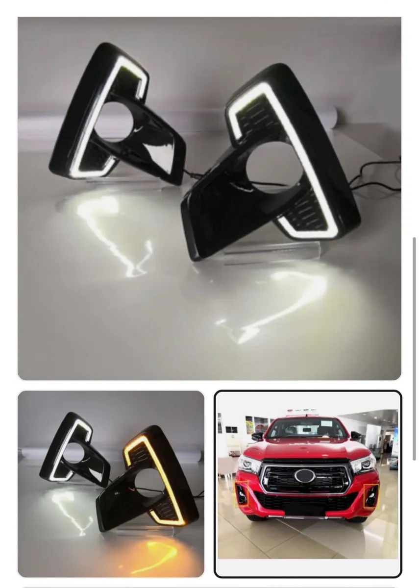 ** Toyota Hilux DRL Fog lamp surrounds 2016 - 20** - Image 3