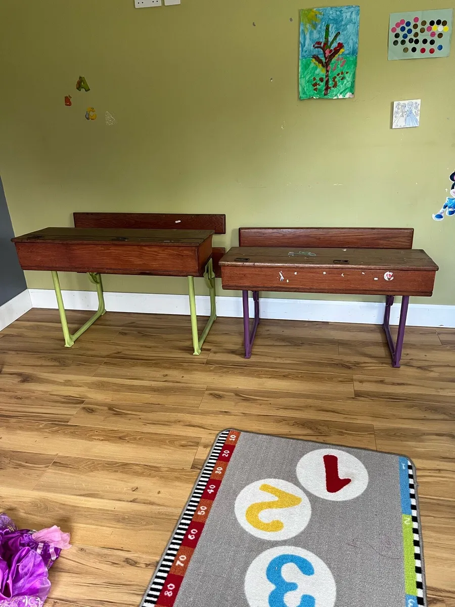 Old style School Benches - Image 1