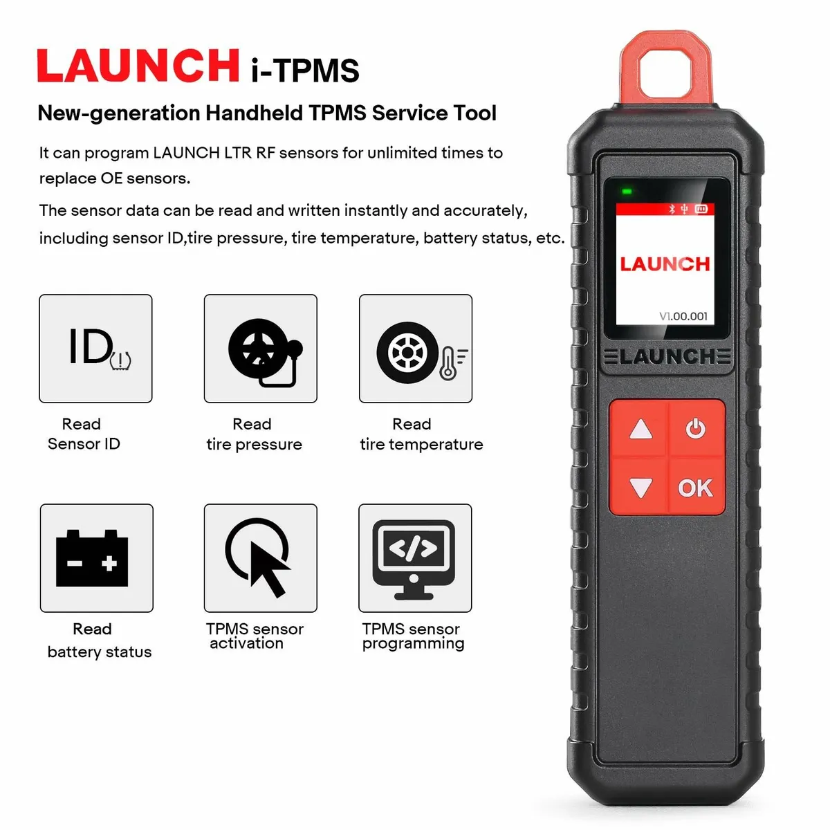 Launch X431 I-TPMS Reader and Programmer for TPMS - Image 1