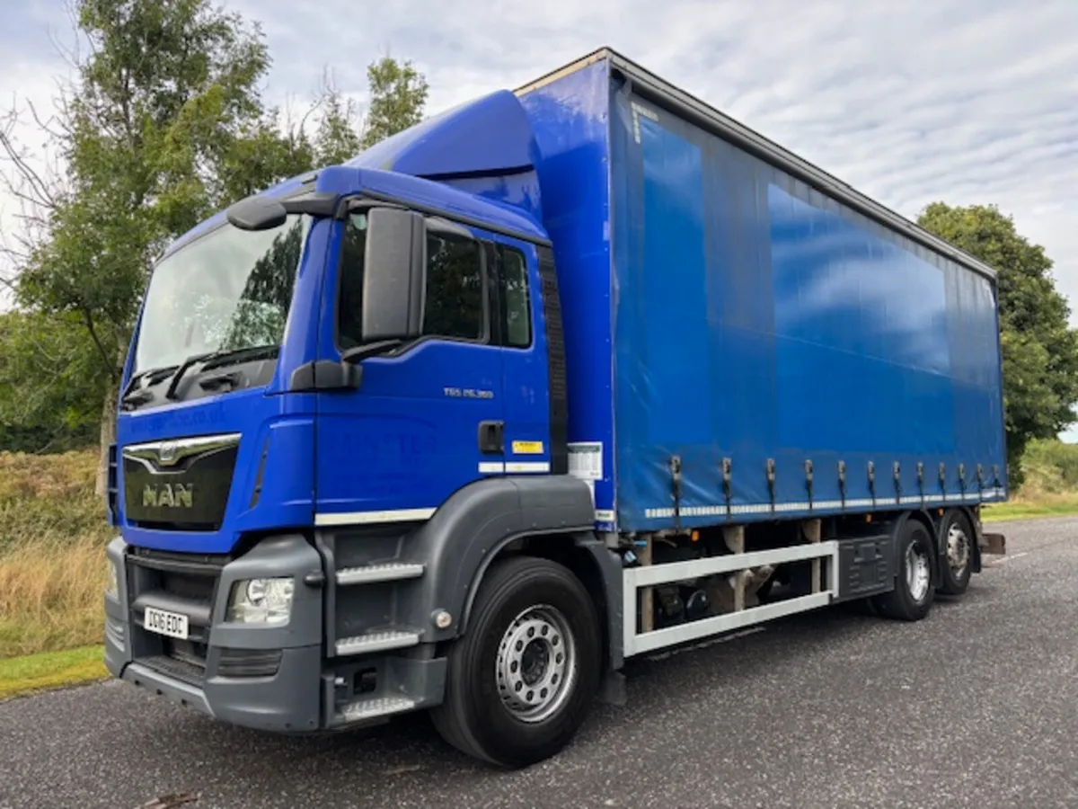2016 MAN TGS 26-360 6X2 CURTAINSIDER - Image 3