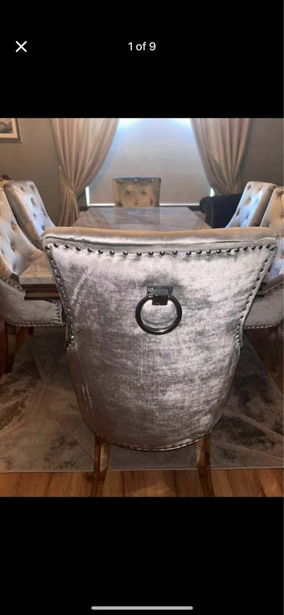 Marble dining table - Image 2