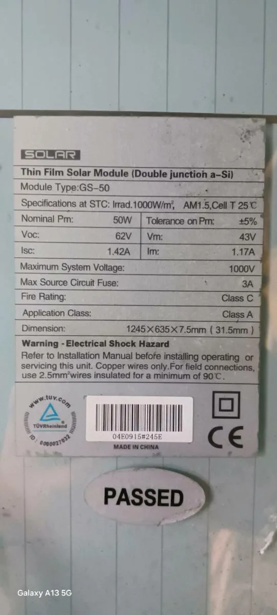 Glass Solar Panels - Image 1