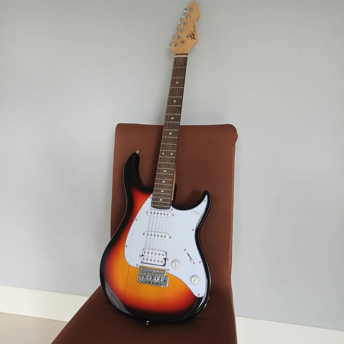 Peavey Raptor Plus EXP Electric Guitar, Sunburst - Image 3