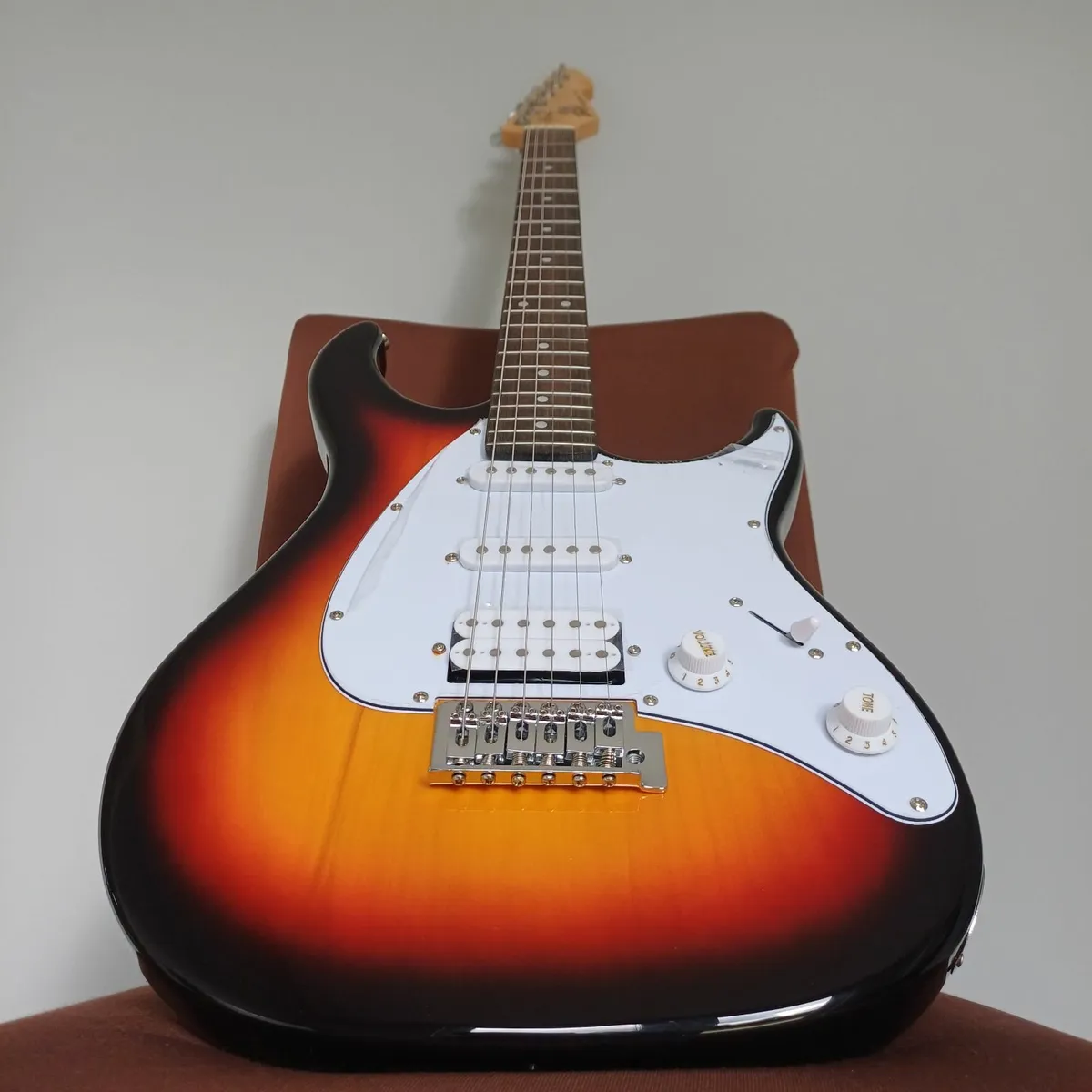 Peavey Raptor Plus EXP Electric Guitar, Sunburst - Image 1