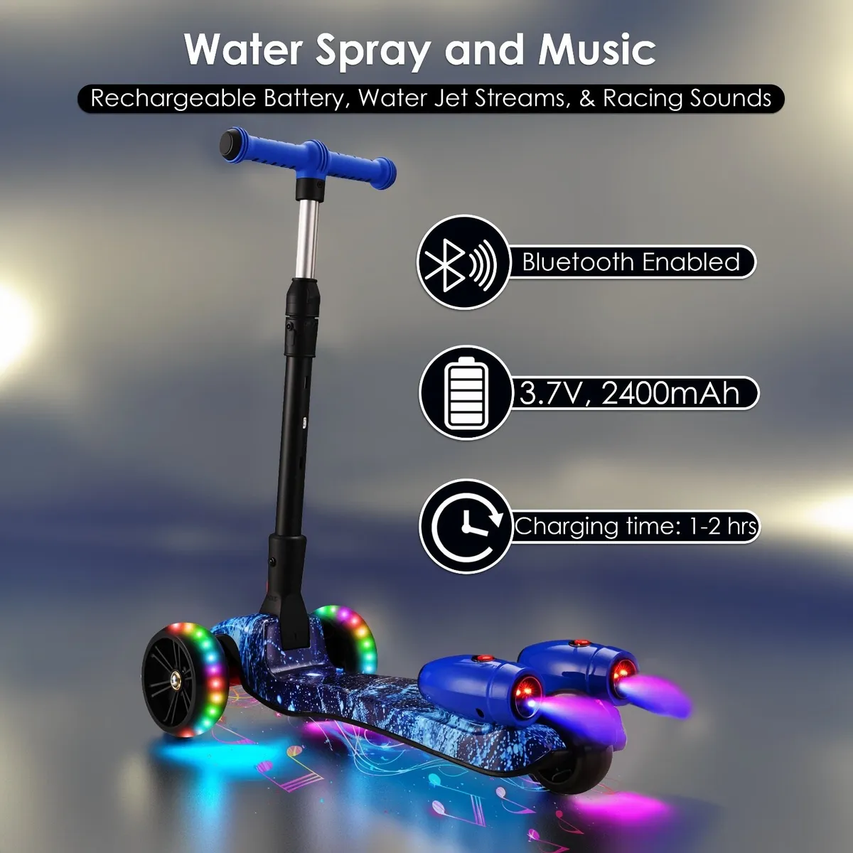 Free Delivery - Real Life Rocket Smoke Scooters - Image 1