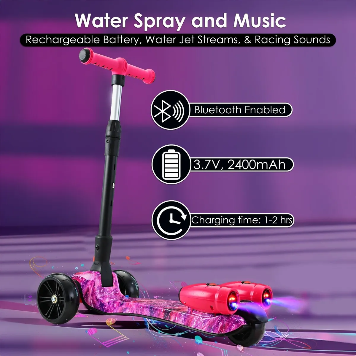 Free Delivery - Rocket Smoke Push Scooters - Image 1