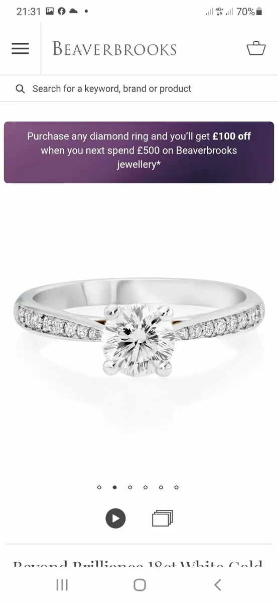 Engagement eternity ring - Image 2
