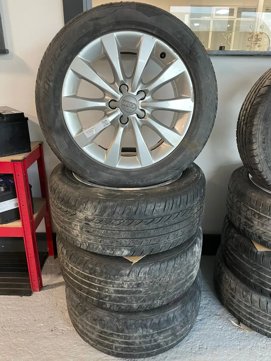 2016 Audi A6 17" Alloy Wheels Set 225/55R17 - Image 2