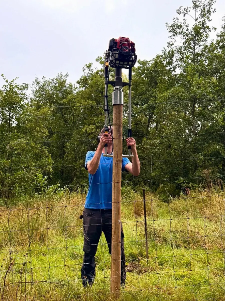 Easy Petrol Post Driver Deer Fencing Bundle - Image 1