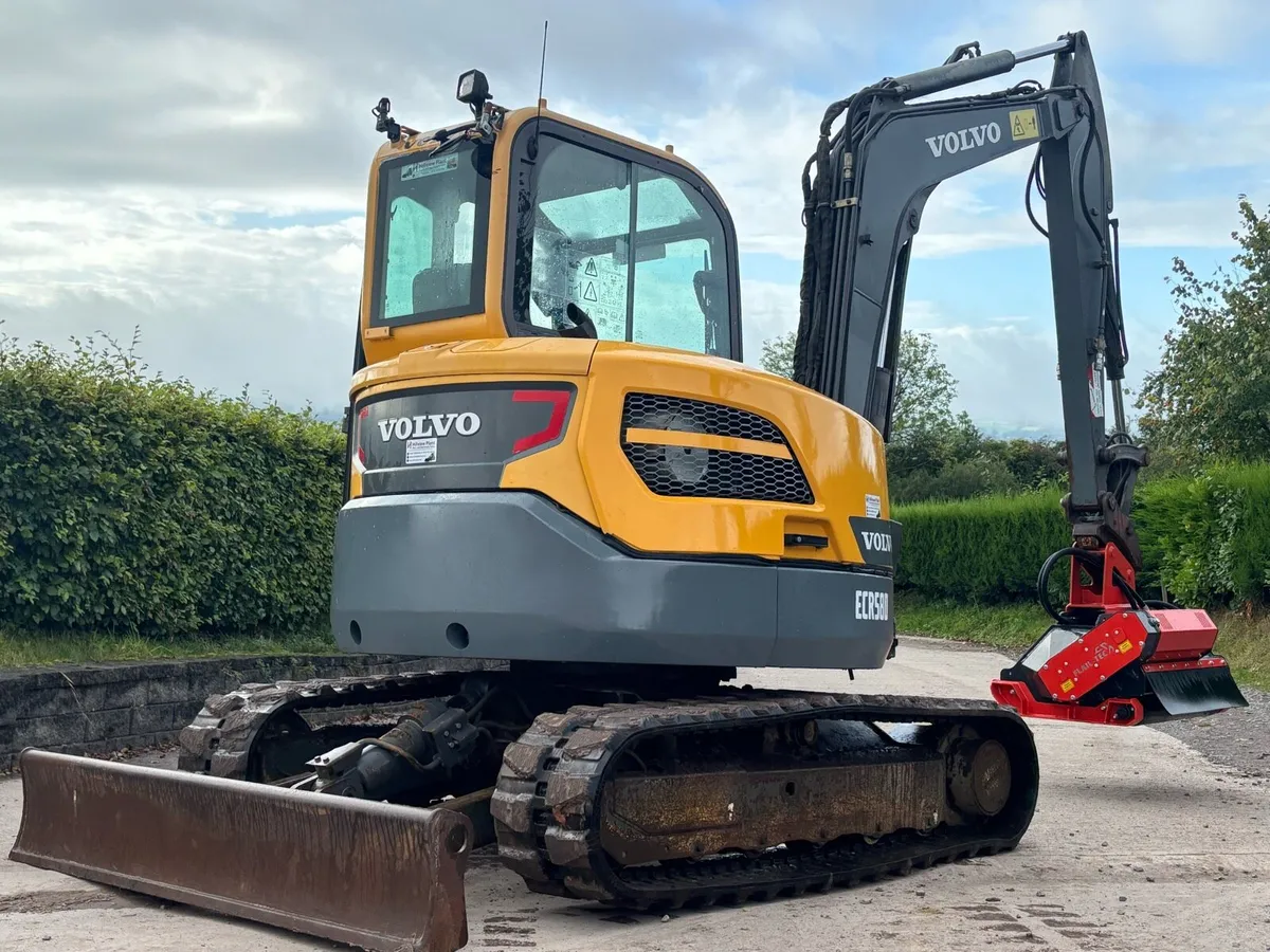Volvo ECR58 Excavator - Image 4
