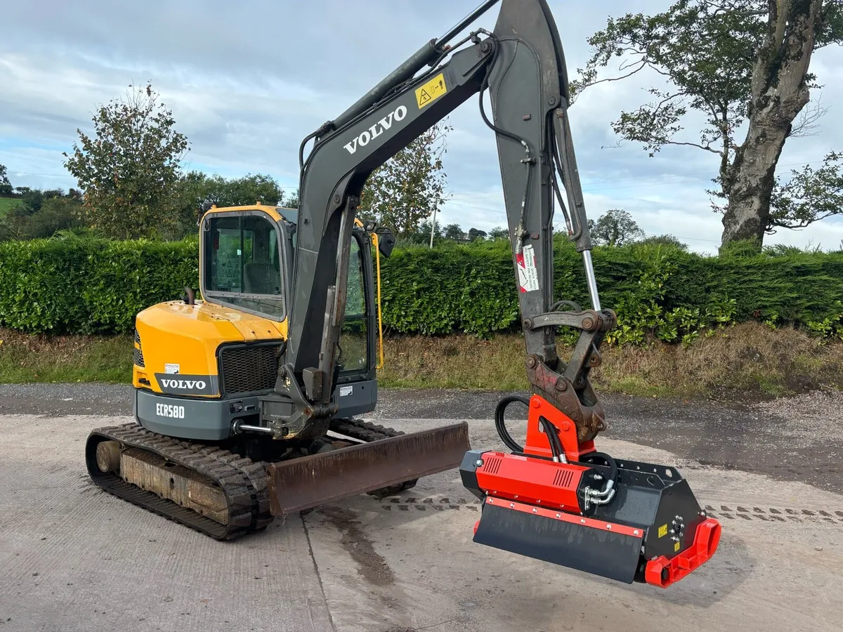 Volvo ECR58 Excavator - Image 1