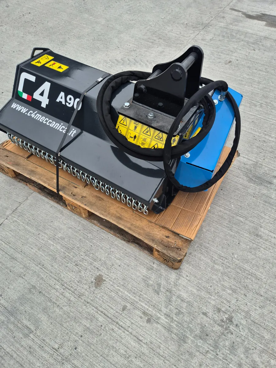 C4 Meccanica A-Series  Mini Digger Mulchers - Image 1