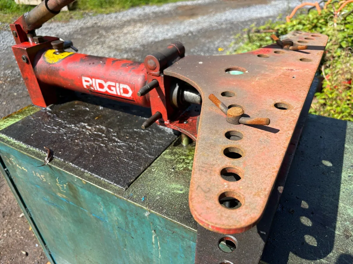 RIDGID 2” BENDER - Image 1