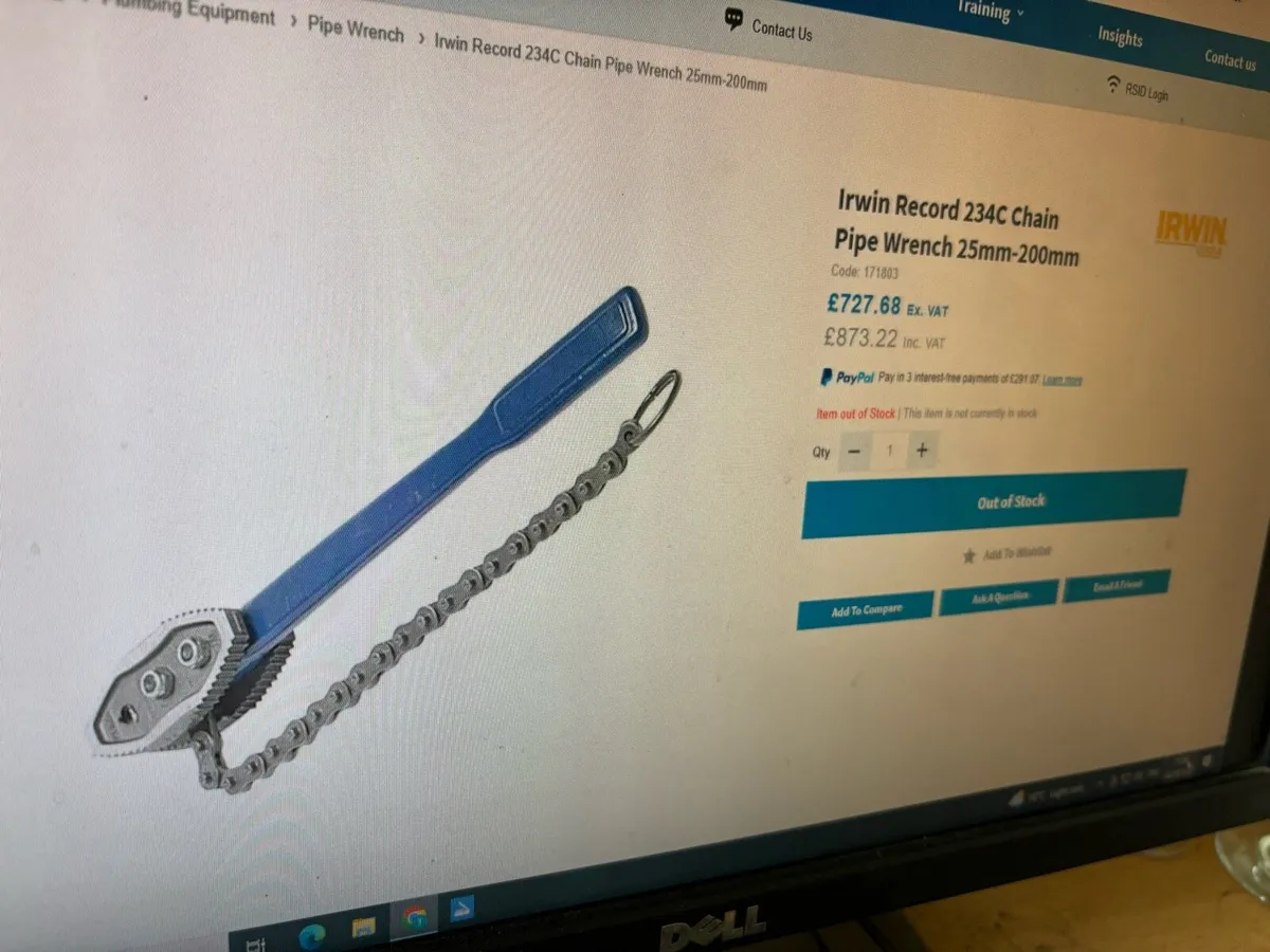 RECORD PIPE WRENCH - Image 4