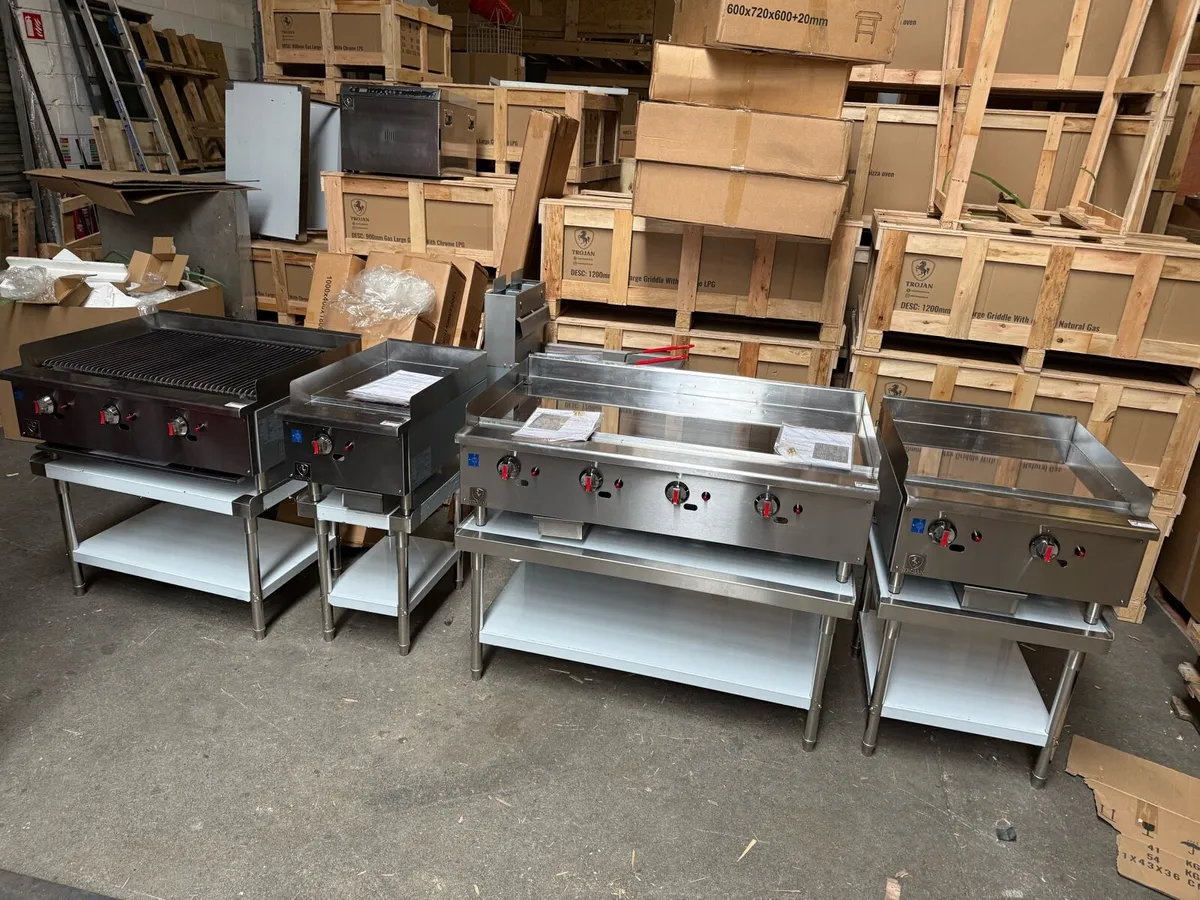 Trojan new heavy duty griddles gas - Image 2