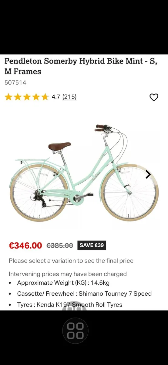 Ladies Pendleton Bike - Image 1