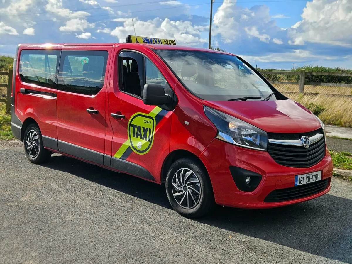 9 seater Taxi for rent Vauxhall - Image 1