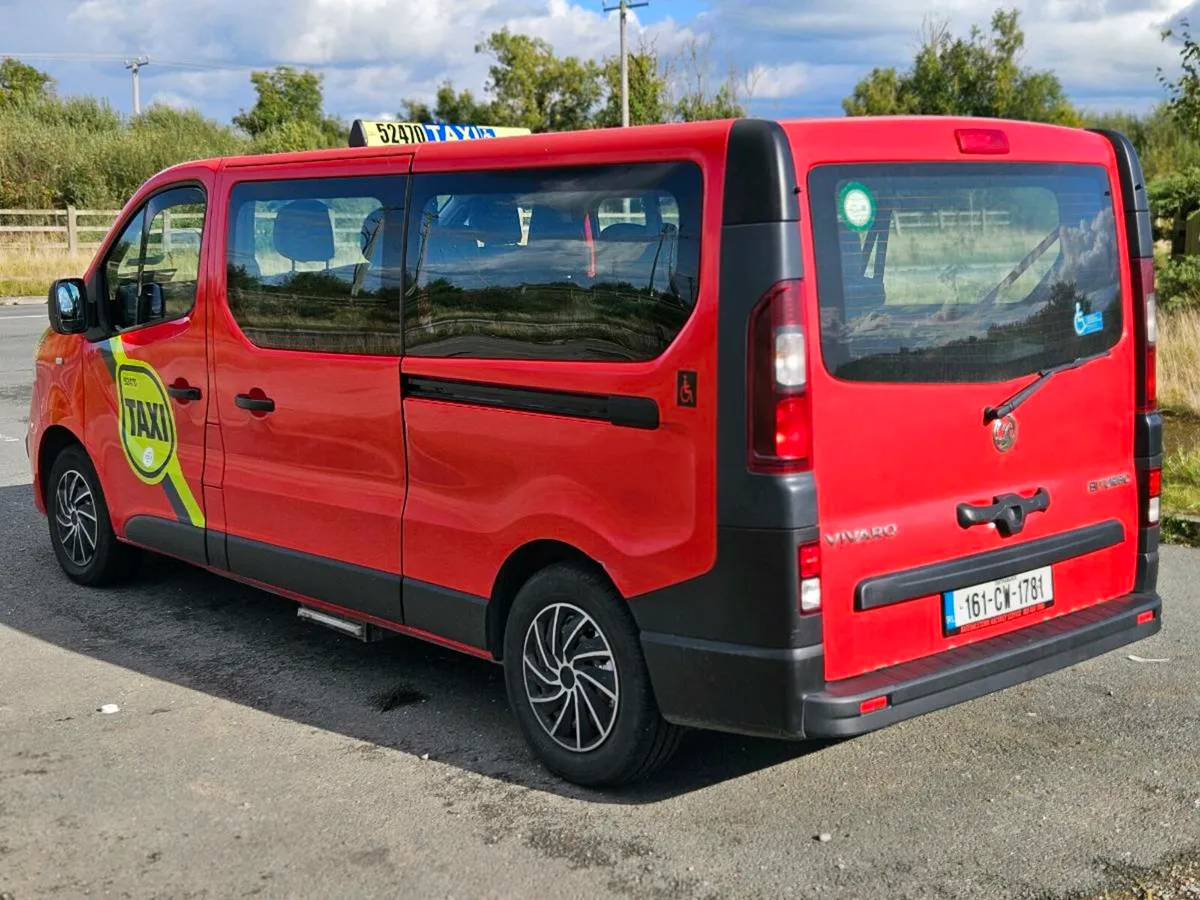 9 seater Taxi for rent Vauxhall - Image 3