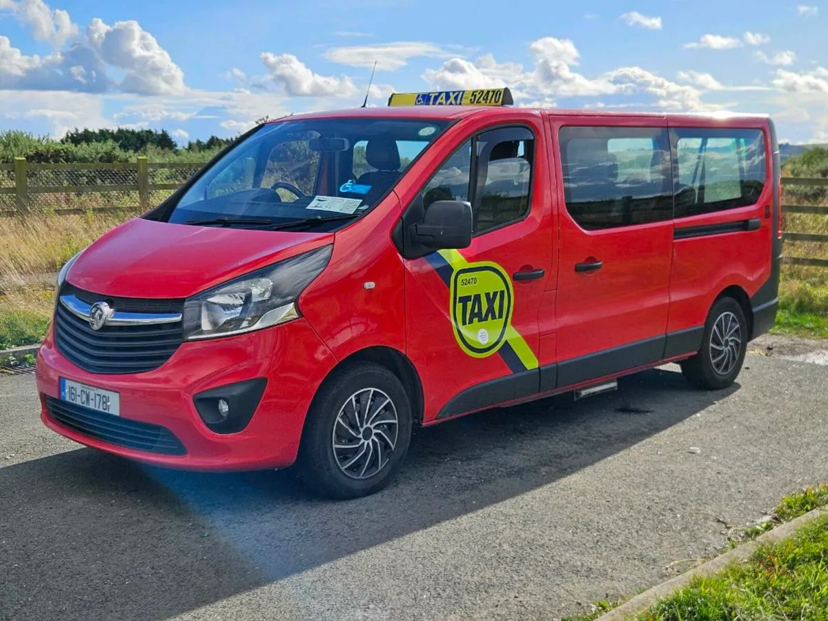 9 seater Taxi for rent Vauxhall - Image 2