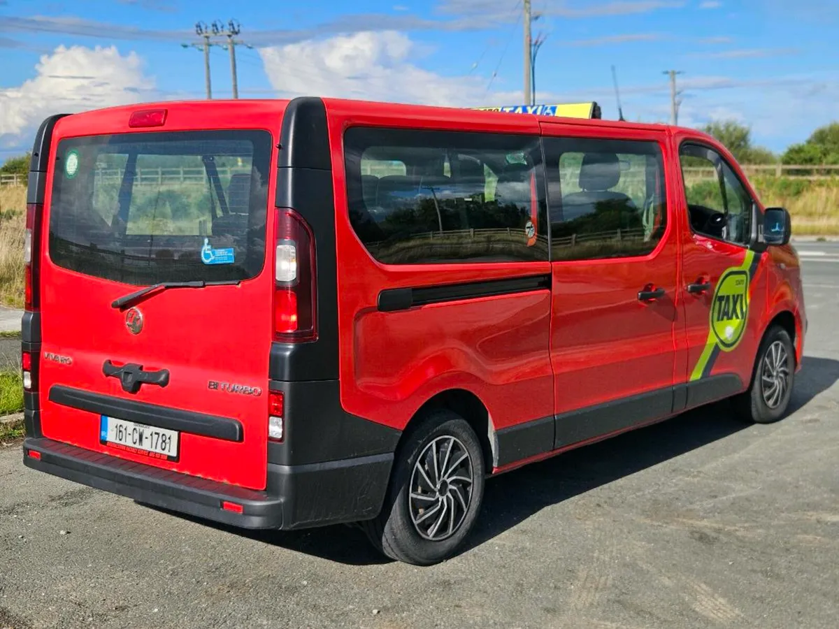 9 seater Taxi for rent Vauxhall - Image 4