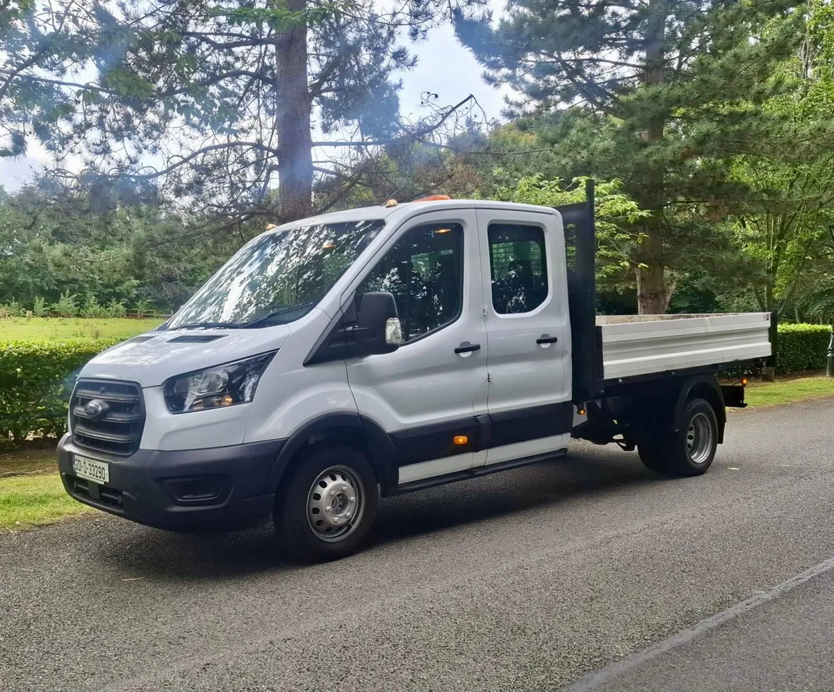 Ford Transit Tipper Crew Cab 2020 DOE 9/26 - Image 1