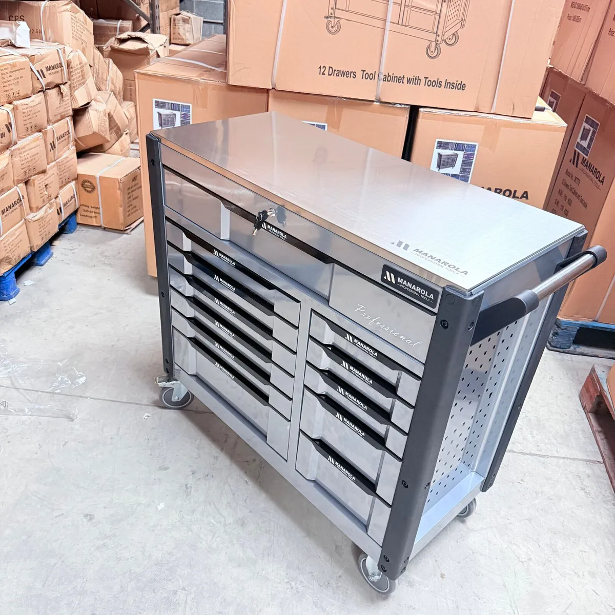 12 Drawer Toolchest With Tools - Image 3