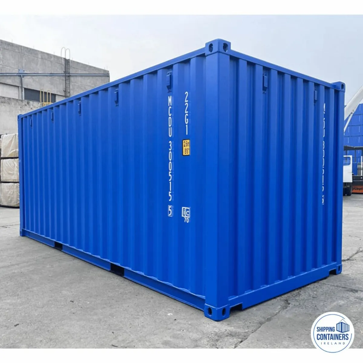 New Blue 20FT Shipping Container - Image 3