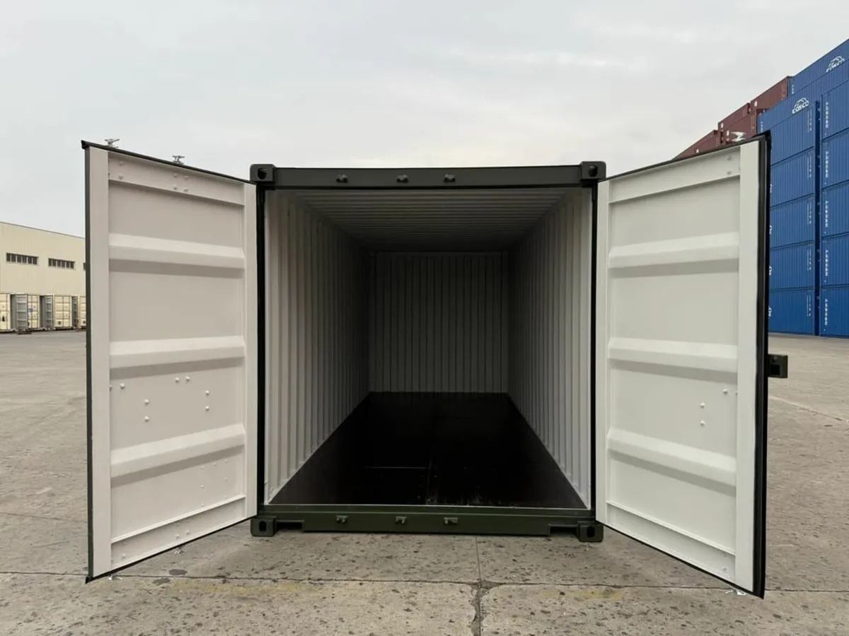 NEW 20FT Shipping Container In GREEN - Image 2