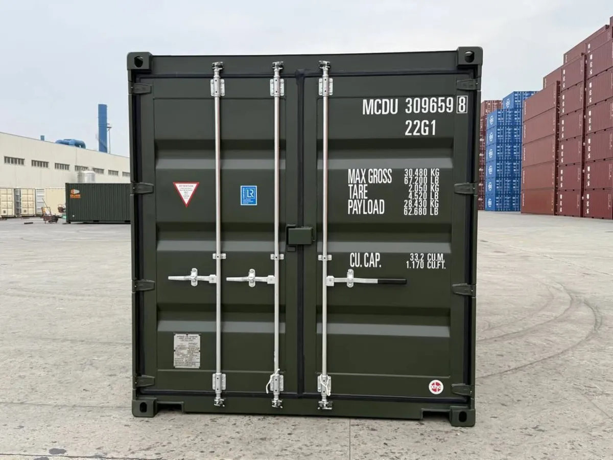 NEW 20FT Shipping Container In GREEN - Image 4