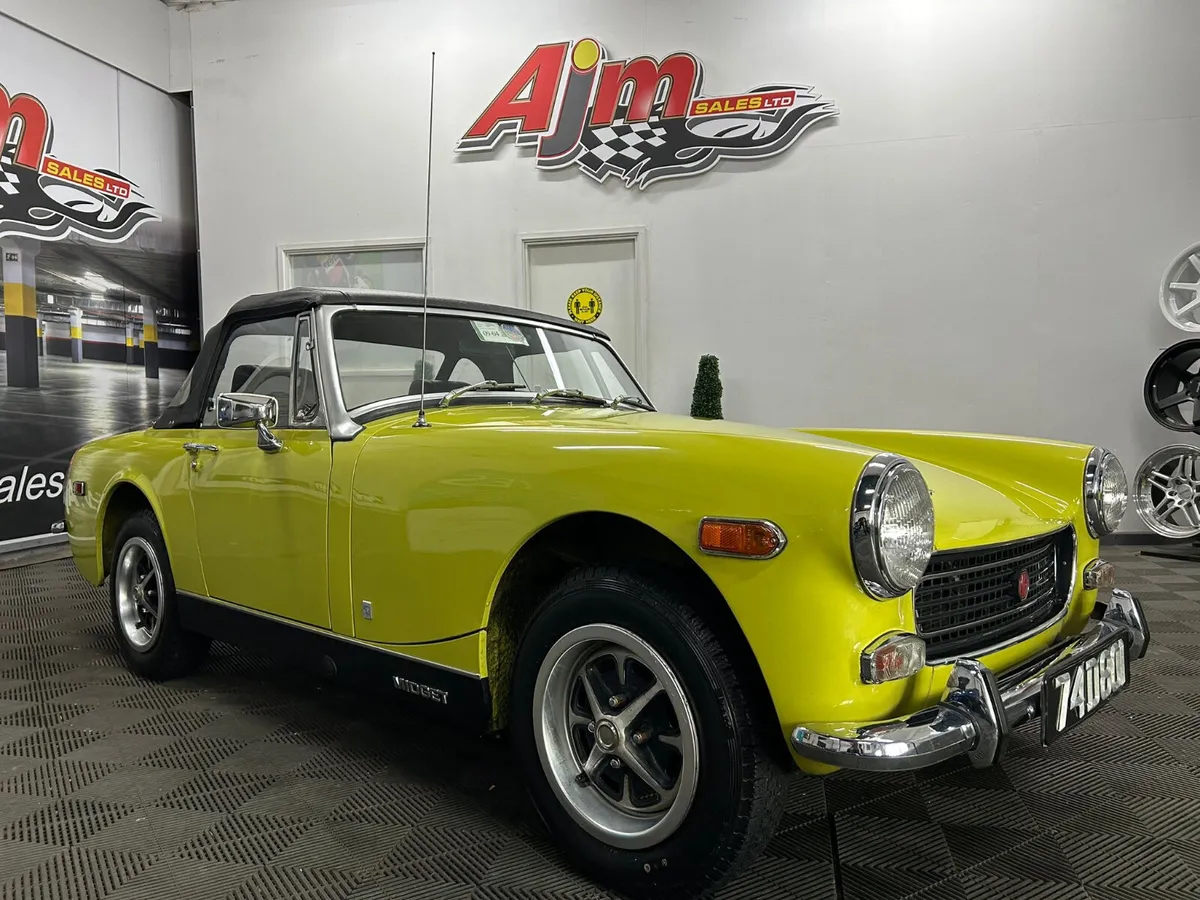 MG MIDGET 1974 CALIFORNIA IMPORT - Image 4