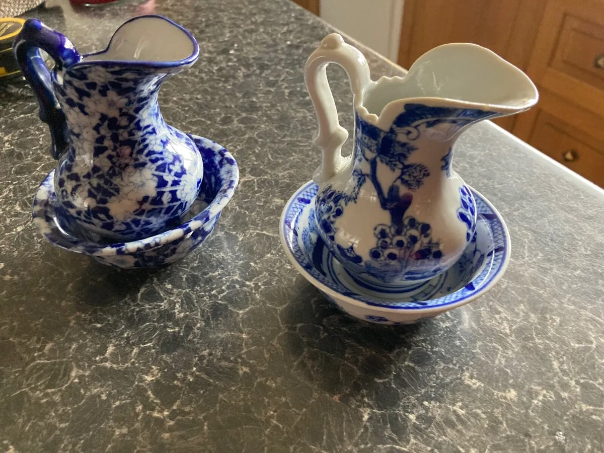 Vintage mini pitcher & basin Victoria - Image 2
