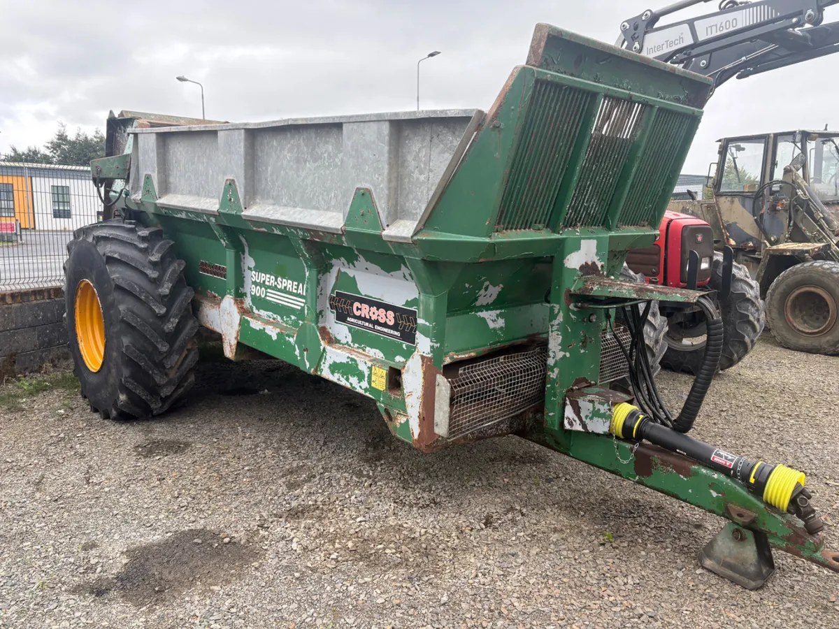 Cross 9ton Manure spreader - Image 1