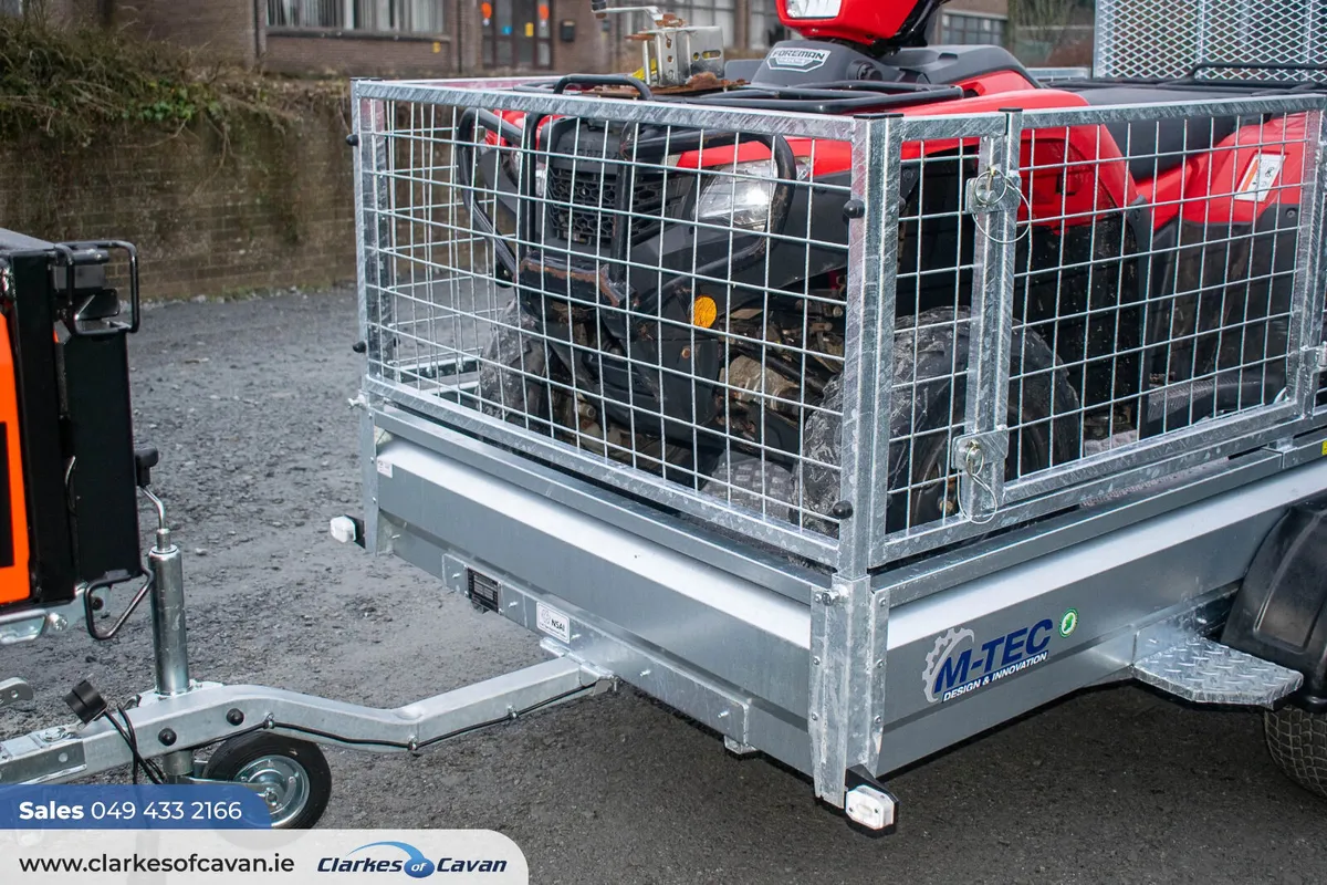 New M-Tec 8x4.4Ft Quad Master Trailer - Image 4