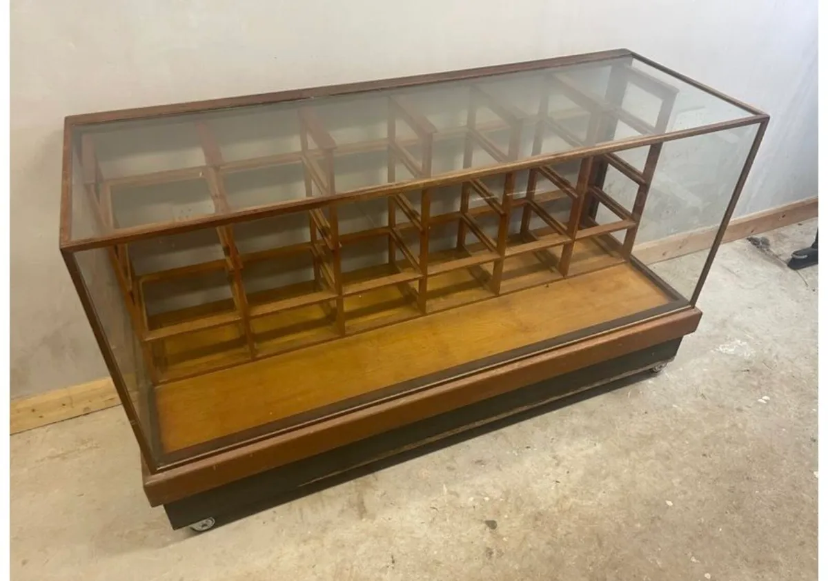 Antique HABERDASHERY Shop Counter - Image 1