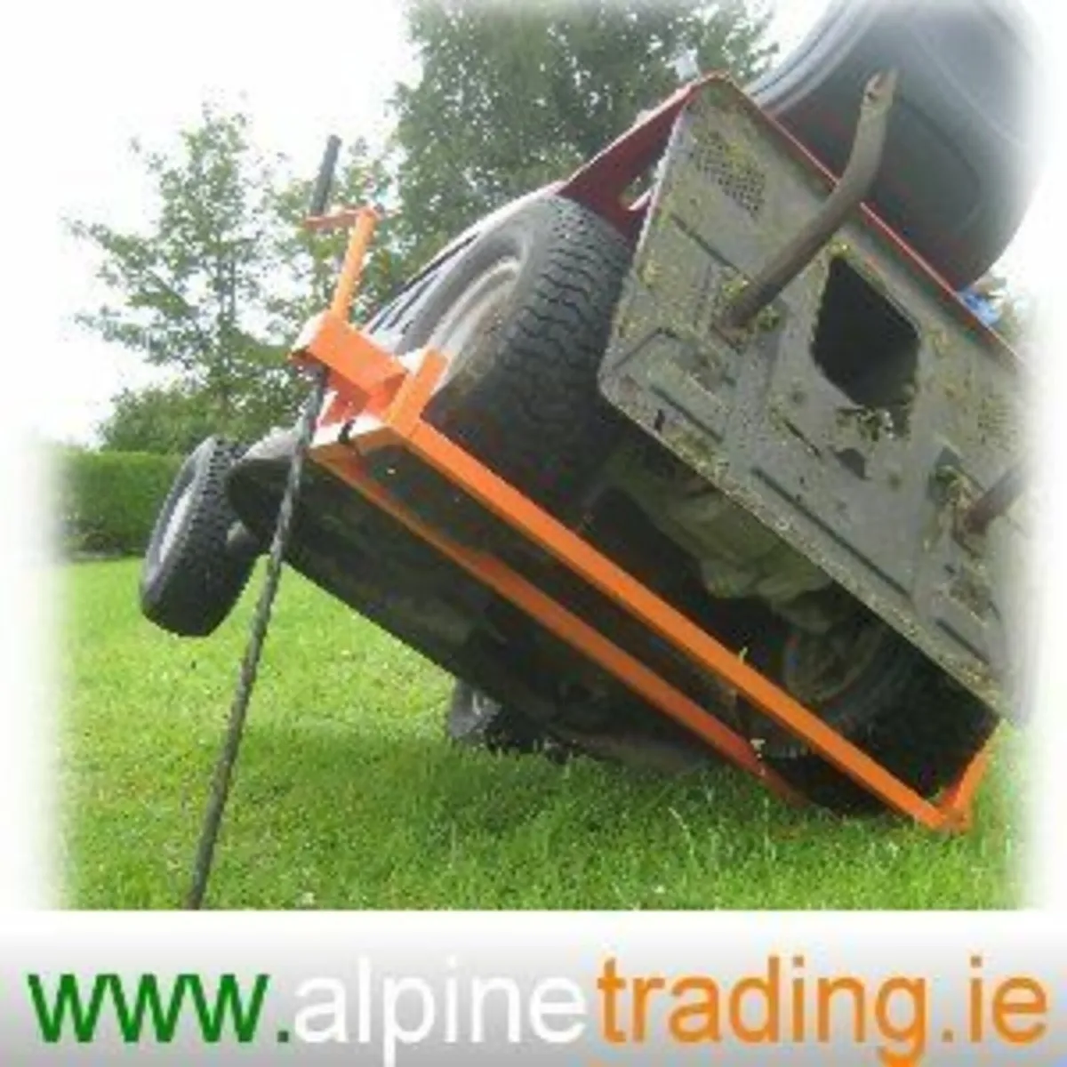 Ride on Mower Lift / Jack - Tractor Mower - Image 3