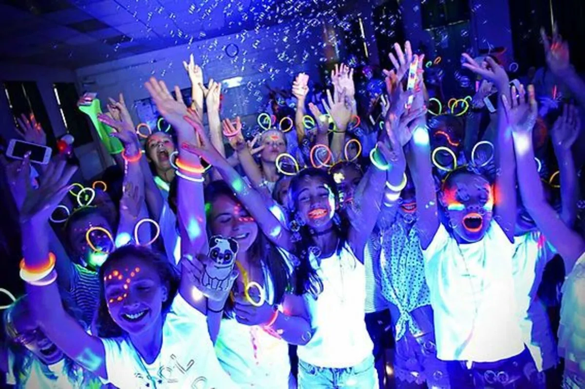 UV Glow Party Set up - Image 1